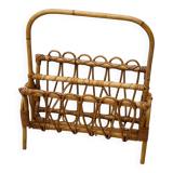 Bamboo Magazine Rack