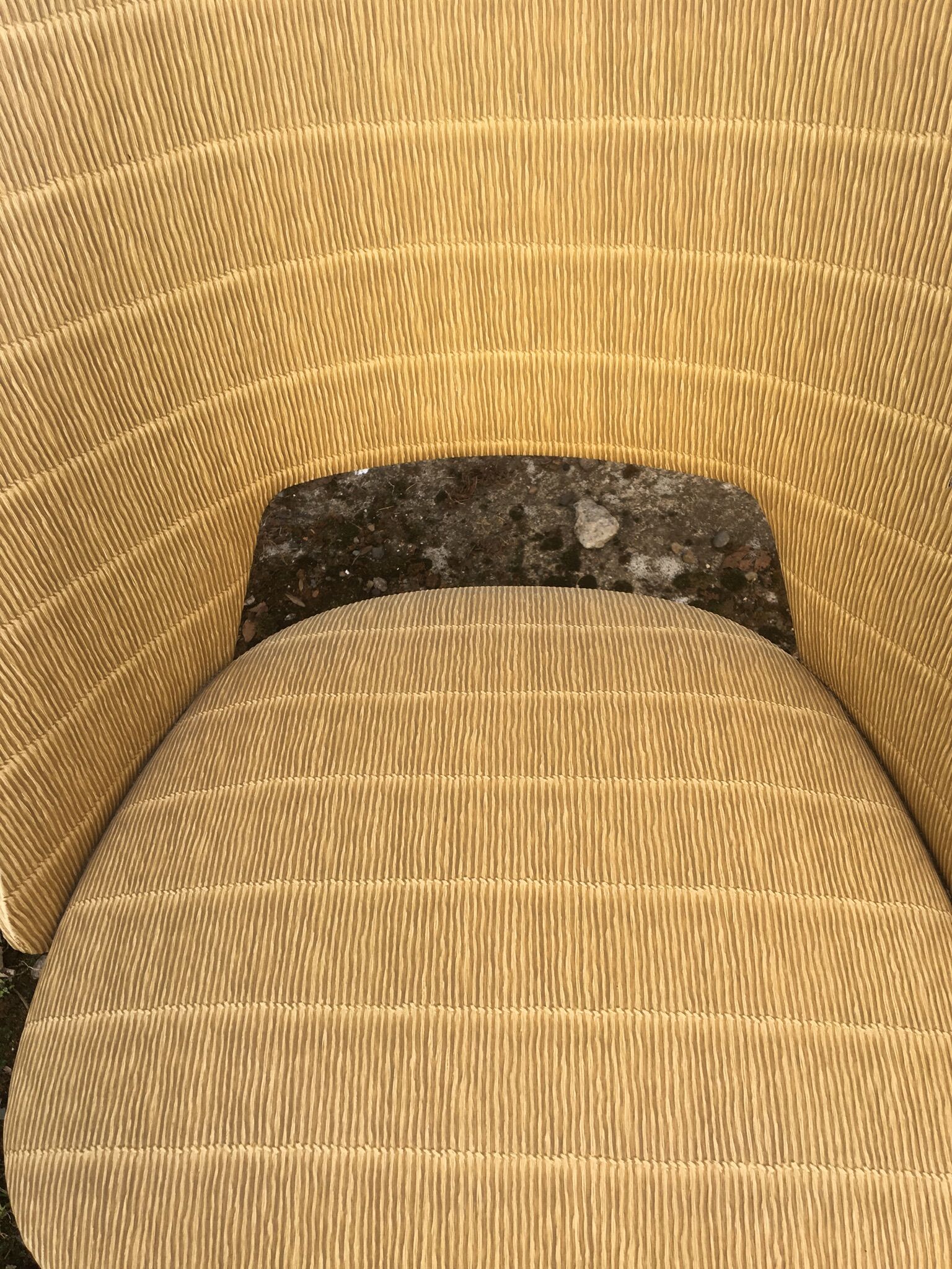 Vintage barrel chair