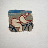 Table "The cyclist" HSP cycling sport by J.M. Brossat