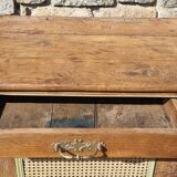 Low country sideboard, solid wood, stylized, late 18th century.