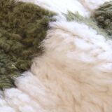 Contemporary Green and White Rug - 352 x 254 cm