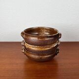 Vintage ceramic bowls from the Danish studio Aase & Leif Vange Keramik, set of 3.