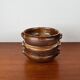 Vintage ceramic bowls from the Danish studio Aase & Leif Vange Keramik, set of 3.
