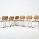 Set of 6 dining chairs Style B32 by Marcel Breuer