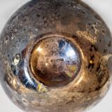 Silver-plated metal vase by Lino Sabattini for Argenterie Sabattini, 1970.