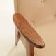Vintage chair in beige velvet designed by Chierowski.