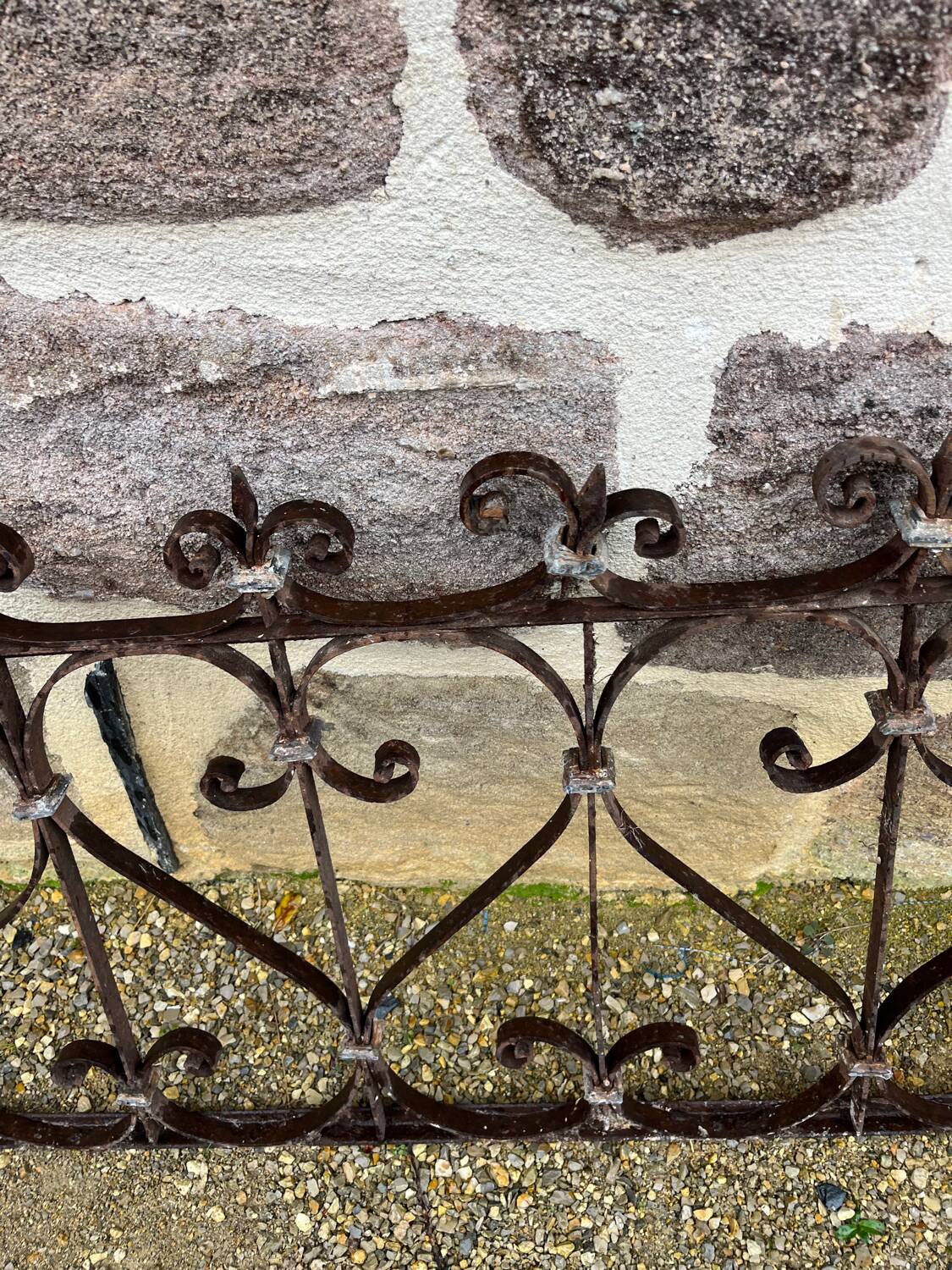 Wrought iron gate