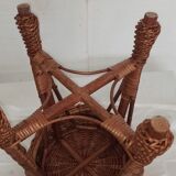 Rattan stool