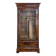 Flamed Mahogany Display Cabinet Louis Philippe Era