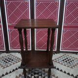 Vintage 2-tier pedestal table