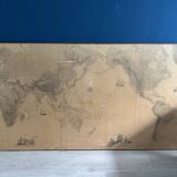 Planisphere of the naval hydrographic service