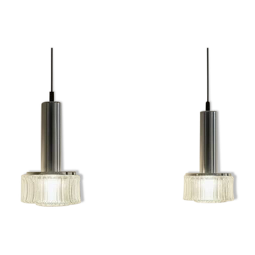 pair of bubble suspensions Staff lights 1970