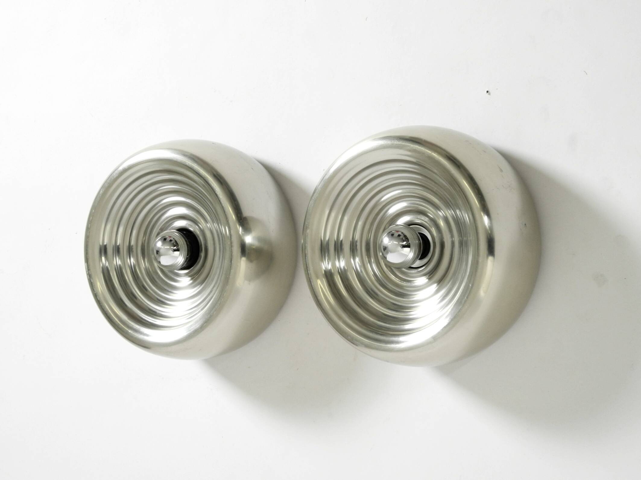 Set of two Padina Wall Lamps by Castiglioni for Flos, Italy, Circa 1970