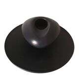 Saucer style ceramic vase