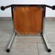 1960s square side coffee table
