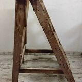Wooden stepladder