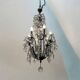 Antique Large Bronze Crystal Chandelier 1920/40’s