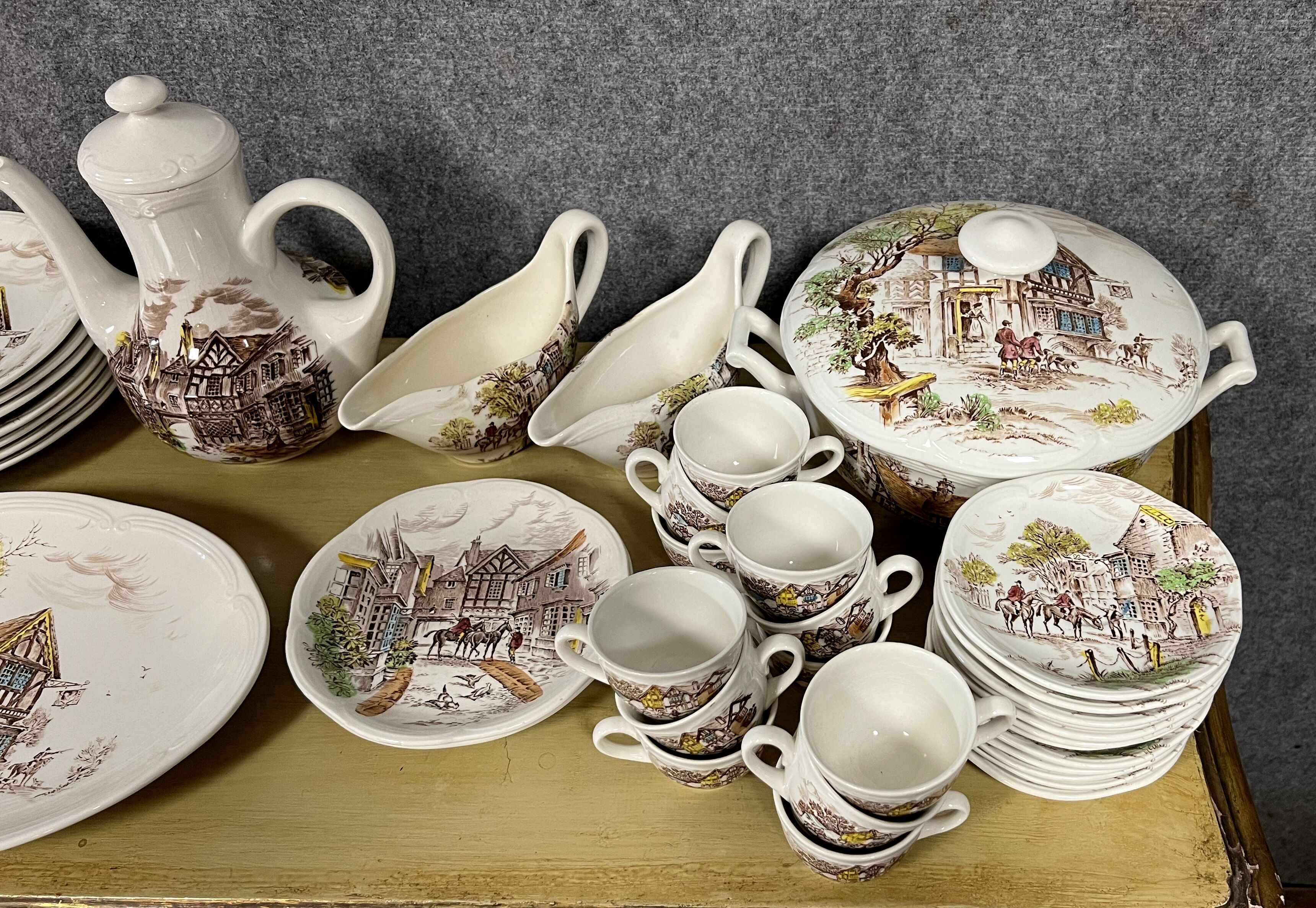 service a cafe faience - Antiquités & Art