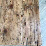 Vintage pine farm table