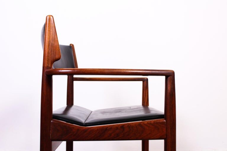 Chaise en palissandre par Kurt Østervig pour KP Møbler