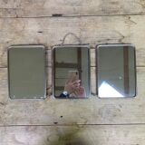 Barber triptych mirror 49,5 x 20,5 cm
