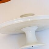 Servant, Cup on foot, White ceramic display stand, Paris, 19th century.