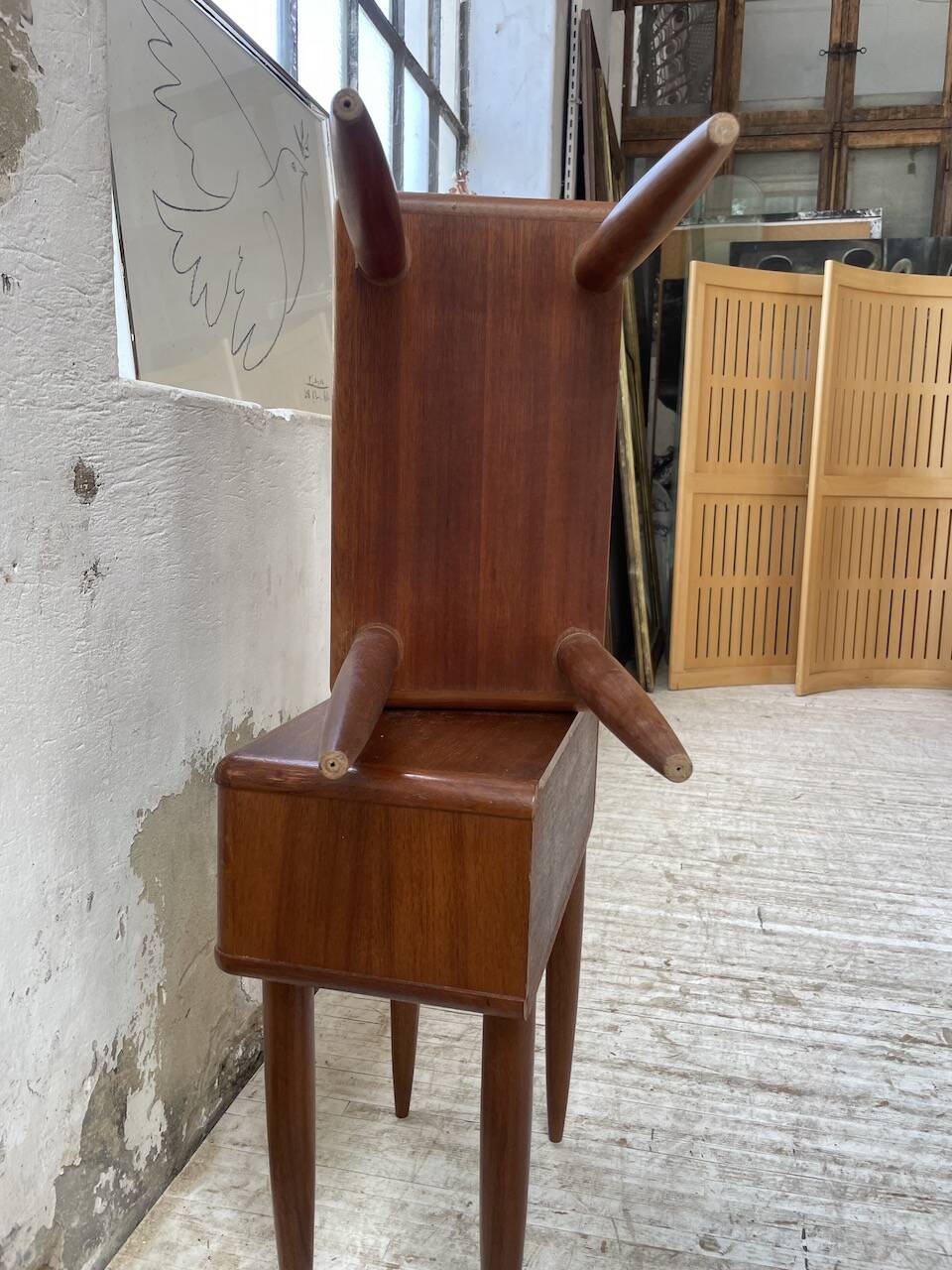 Paire de chevet scandinave en teck