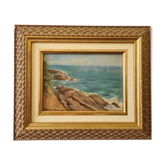 The Mediterranean coast oil by J. Boudenes-Garcin