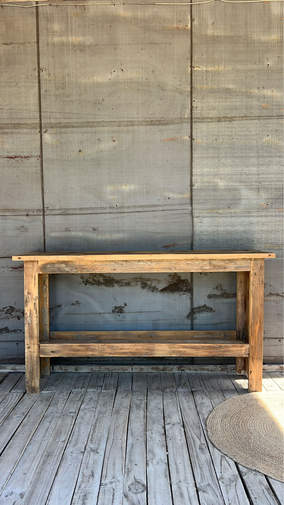 Ancienne console d’atelier