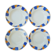 Lot de 4 assiettes creuses Badonviller Congo
