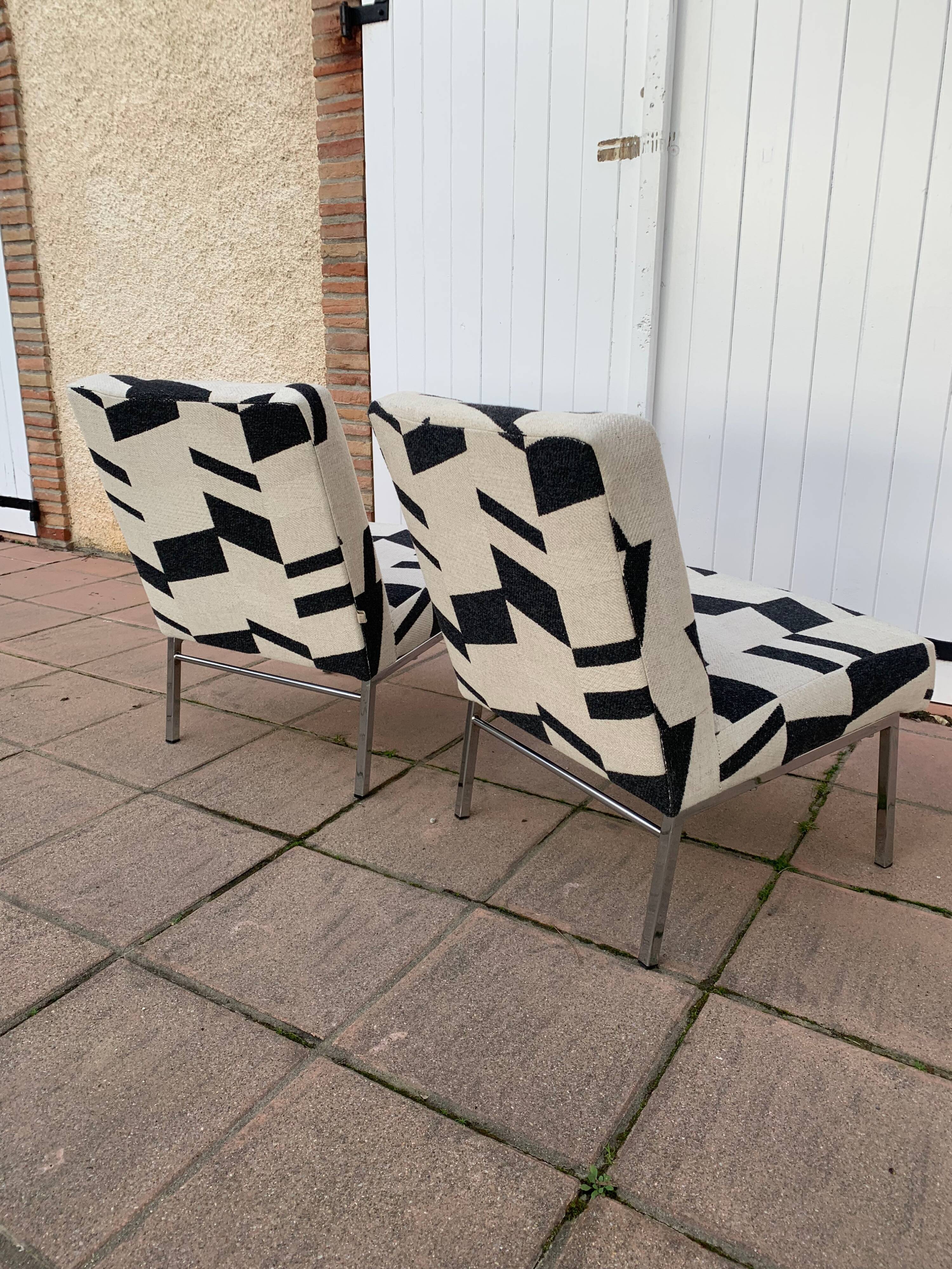 Vintage industrial armchair