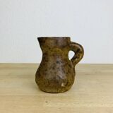 Vintage pyrite stoneware pitcher