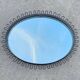 Oval Sun Mirror Mid Century Modern Josef Frank 1960s