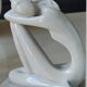 Paire de serre-livres figurines féminines