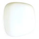 Square white glass wall or ceiling lamp