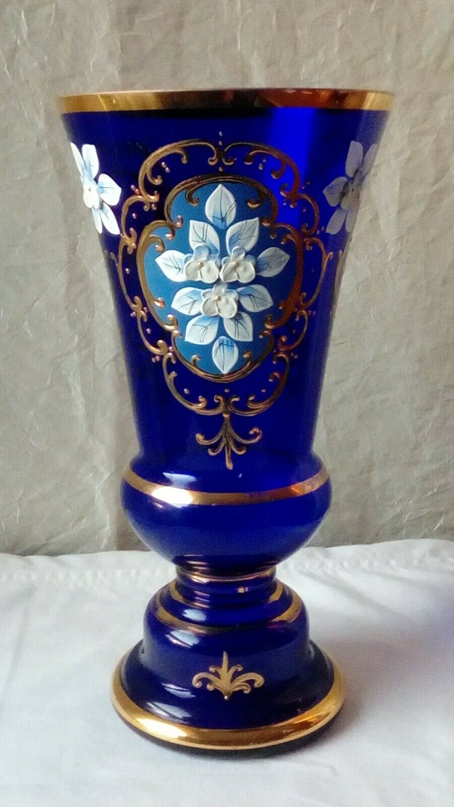 Glass vase emailthe murano venice