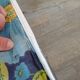 60s/70s chaise longue with floral fabric