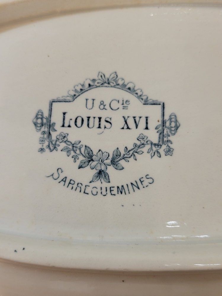 Louis XVI service, Sarreguemines