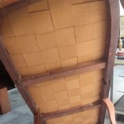Old cherry wood bench