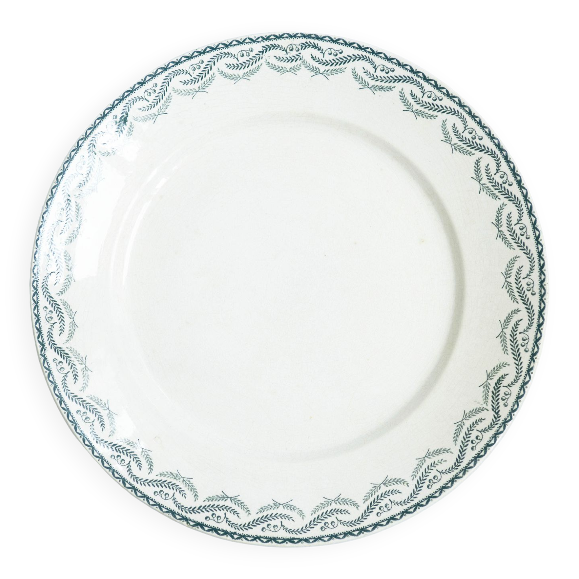 Iron clay dish from the St Amand factory model Rejane