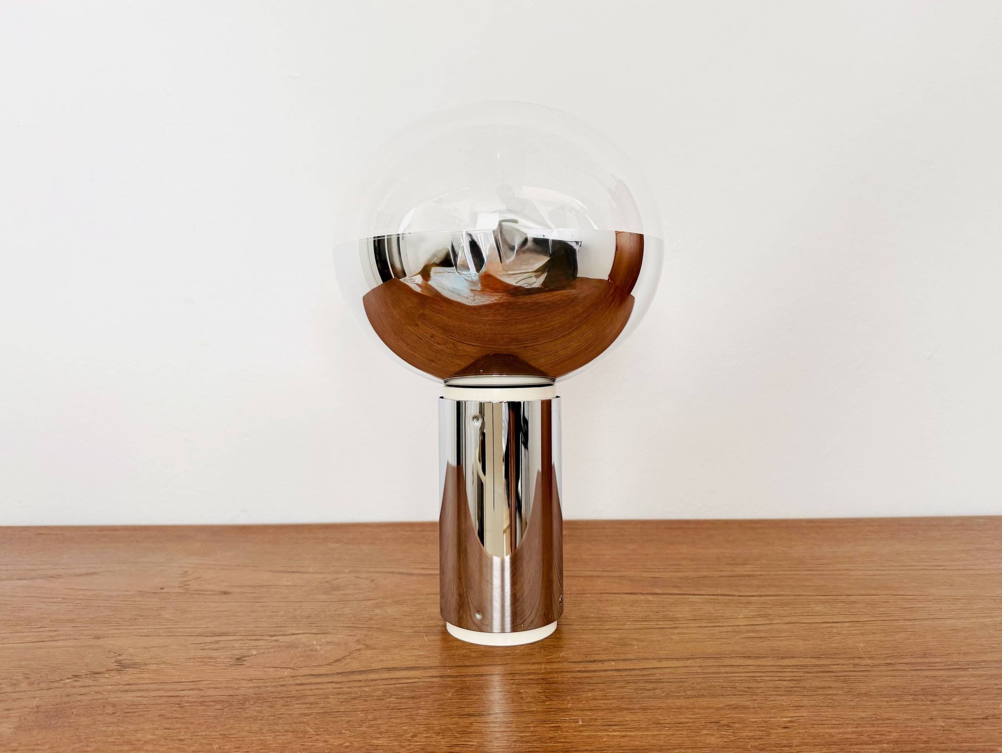 Set of 2 Large 1970s Modernist Flush Lamps by Motoko Ishii for Staff