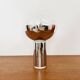 Set of 2 Large 1970s Modernist Flush Lamps by Motoko Ishii for Staff