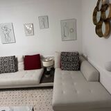 Canapé Roche Bobois Modèle Symbole avec méridienne - Excellent Etat