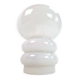 Lampe verre 70s vintage space age art déco