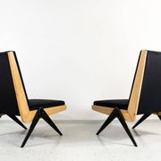 Modernist Chairs, Type 1312 By Slupskie Furniture Factory, Poland, 1960s