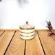 Box with brass lid & mother-of-pearl