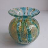 Small molino blown glass vase
