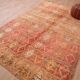 Peach Vintage Moroccan Rug 176 x 287 cm, Berber Wool Rug, Handmade Boho Rug