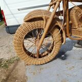 Harley Davidson Wicker Motorcycle by Tom Dixon