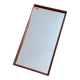 Danish Teak Wall Mirror 1960s